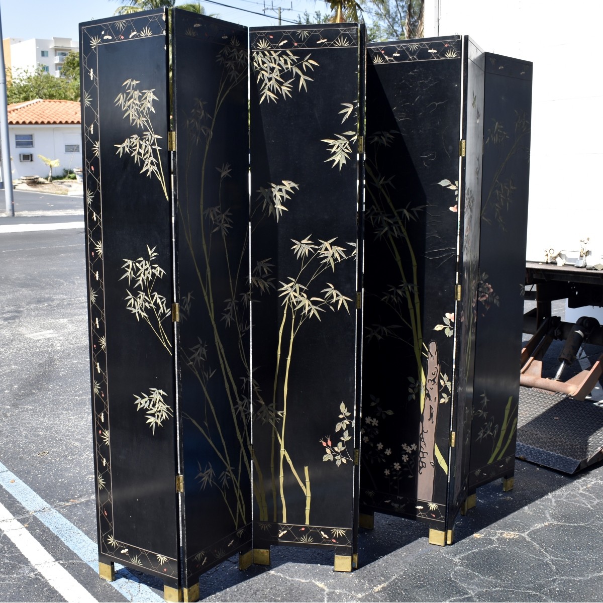 Antique Chinese Room Divider