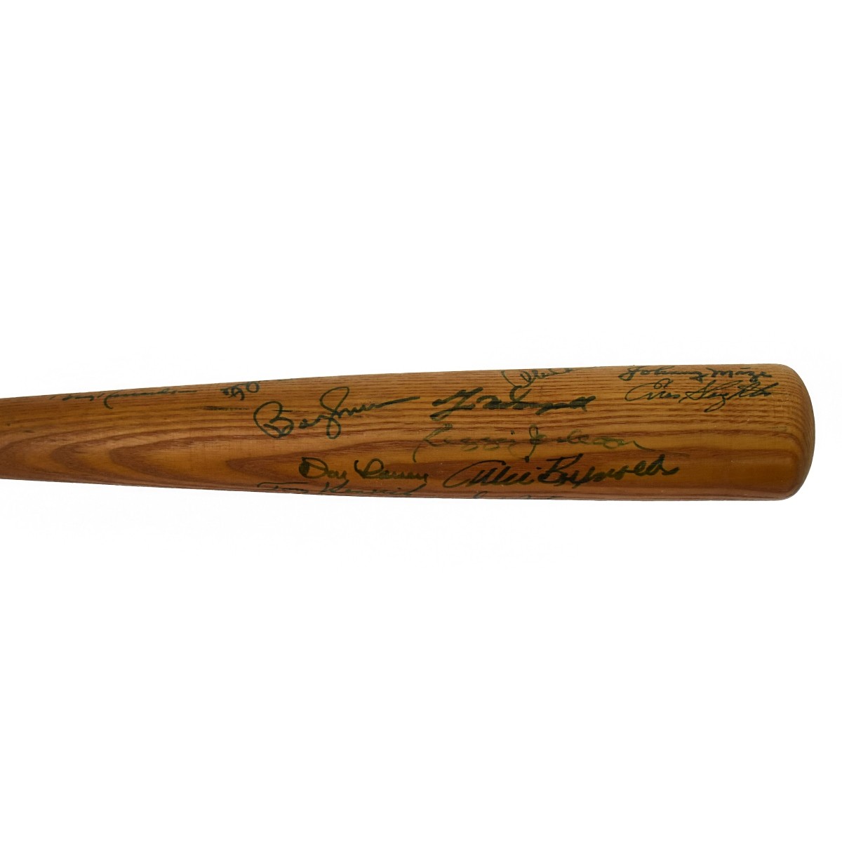 Circa 1970s Autographed Yankees Baseball Bat