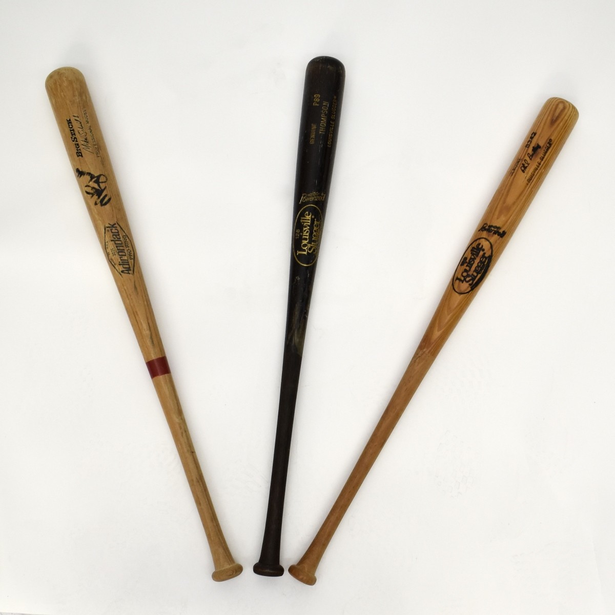 Grouping of Autographed Baseball Bats