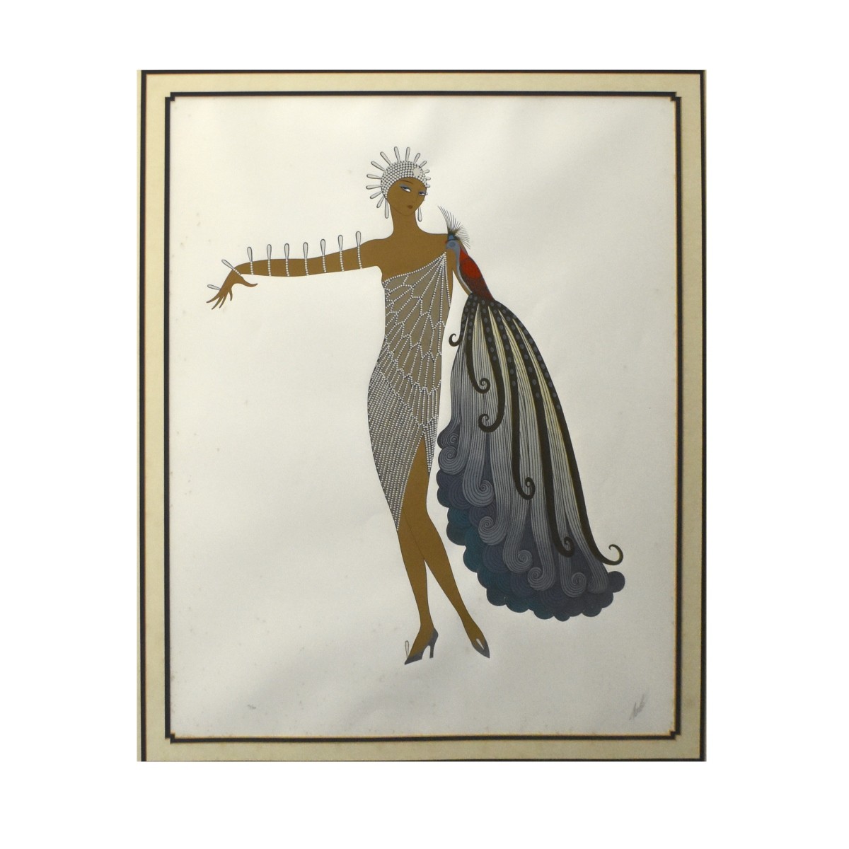 Erte (1892 - 1990) Diva II