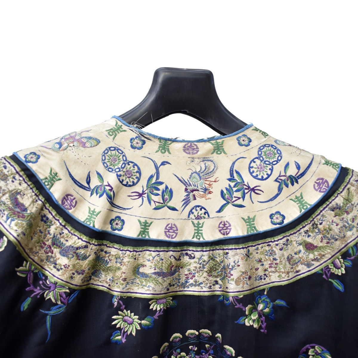 18/19C Chinese Silk Embroidered Robe