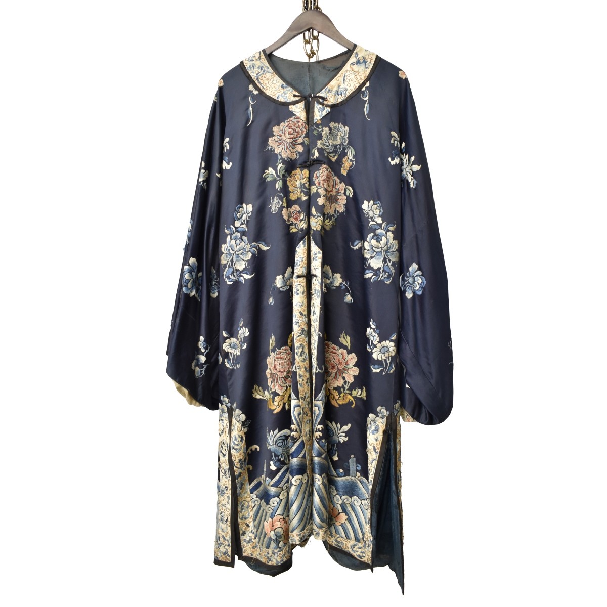 18/19C Chinese Silk Embroidered Robe