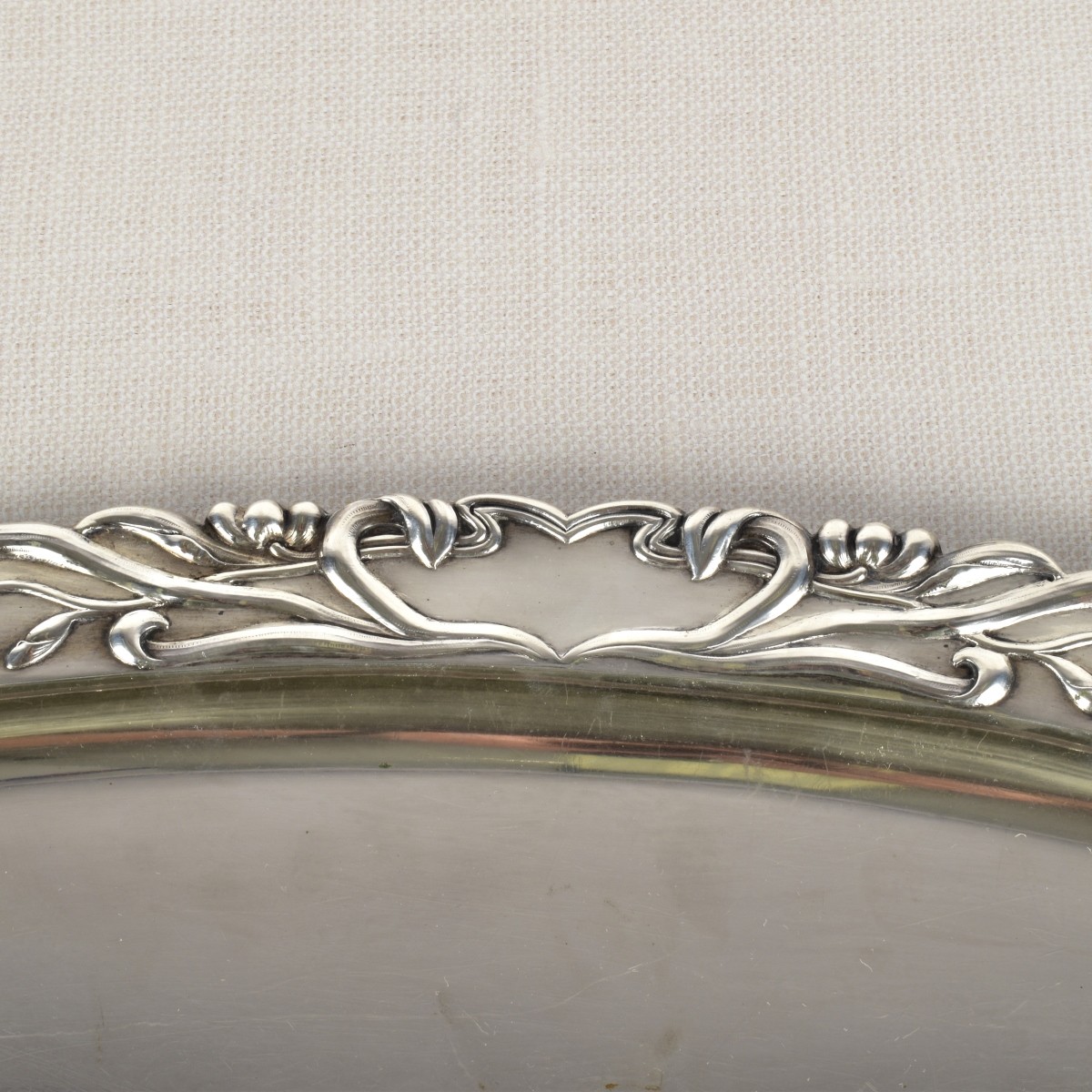 Austrian Art Nouveau 800 Silver Fish Tray