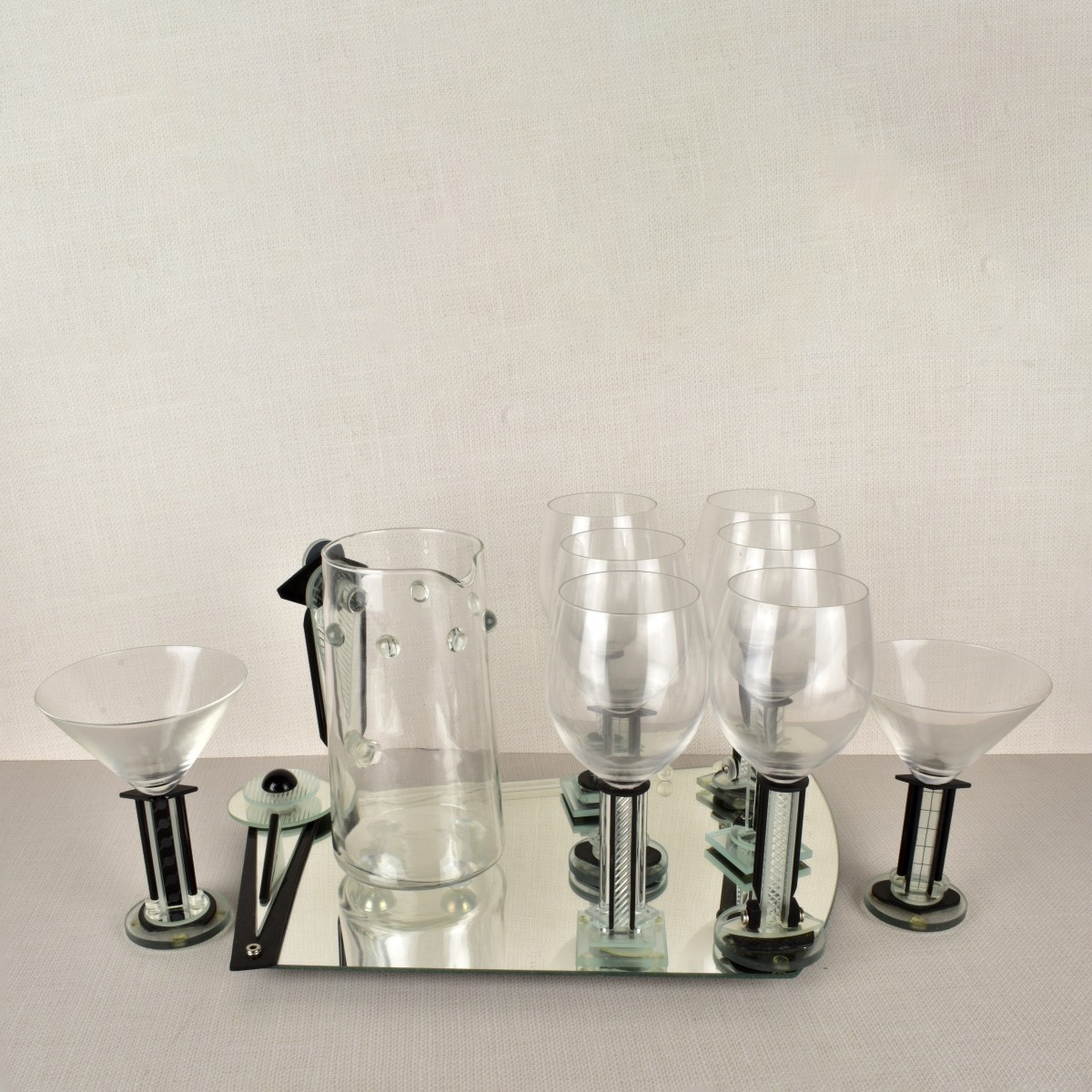 G. Ponzini American NY (born1952- ) Cocktail Set