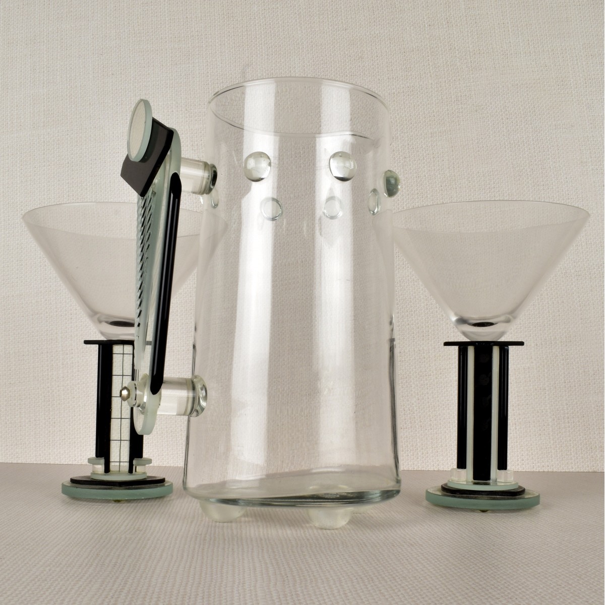 G. Ponzini American NY (born1952- ) Cocktail Set