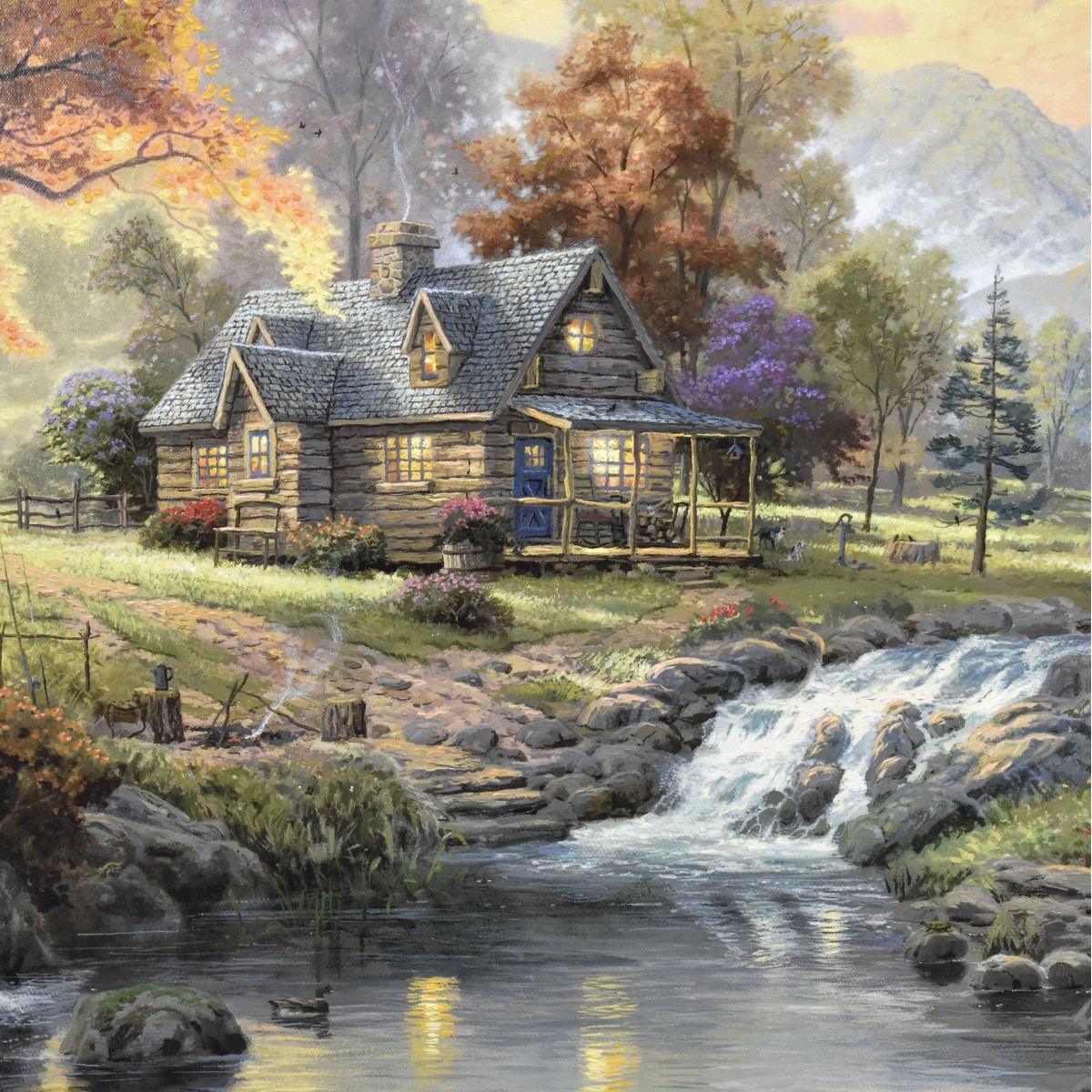 Thomas Kinkade, American (1958 - 2012)