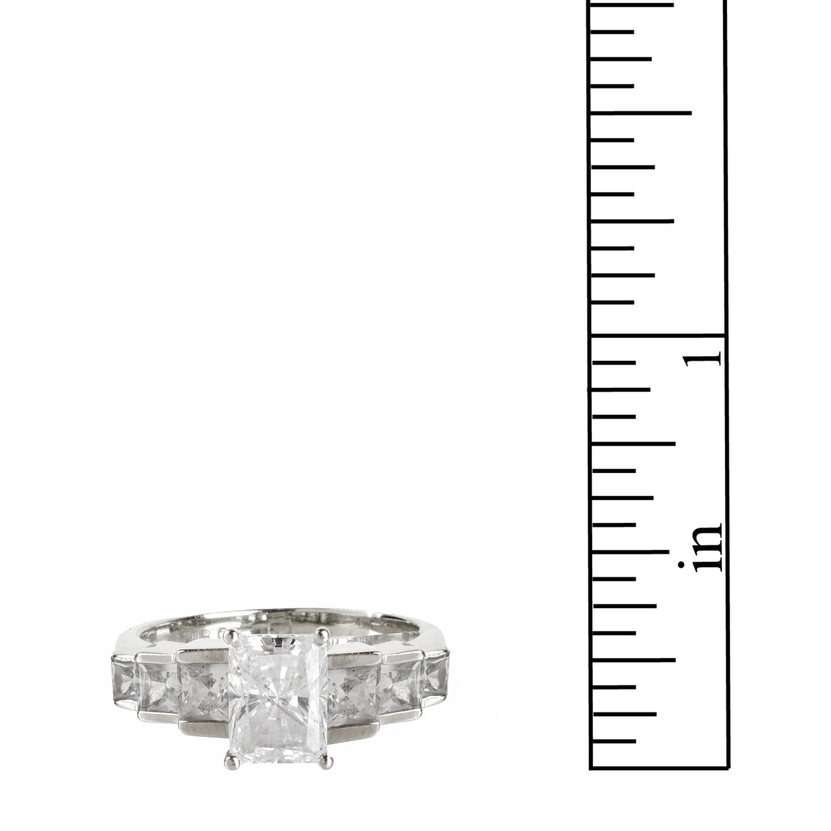 CZ and 14K Ring