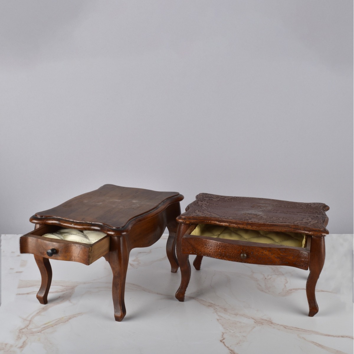 Pair mini Tables Salesman Samples