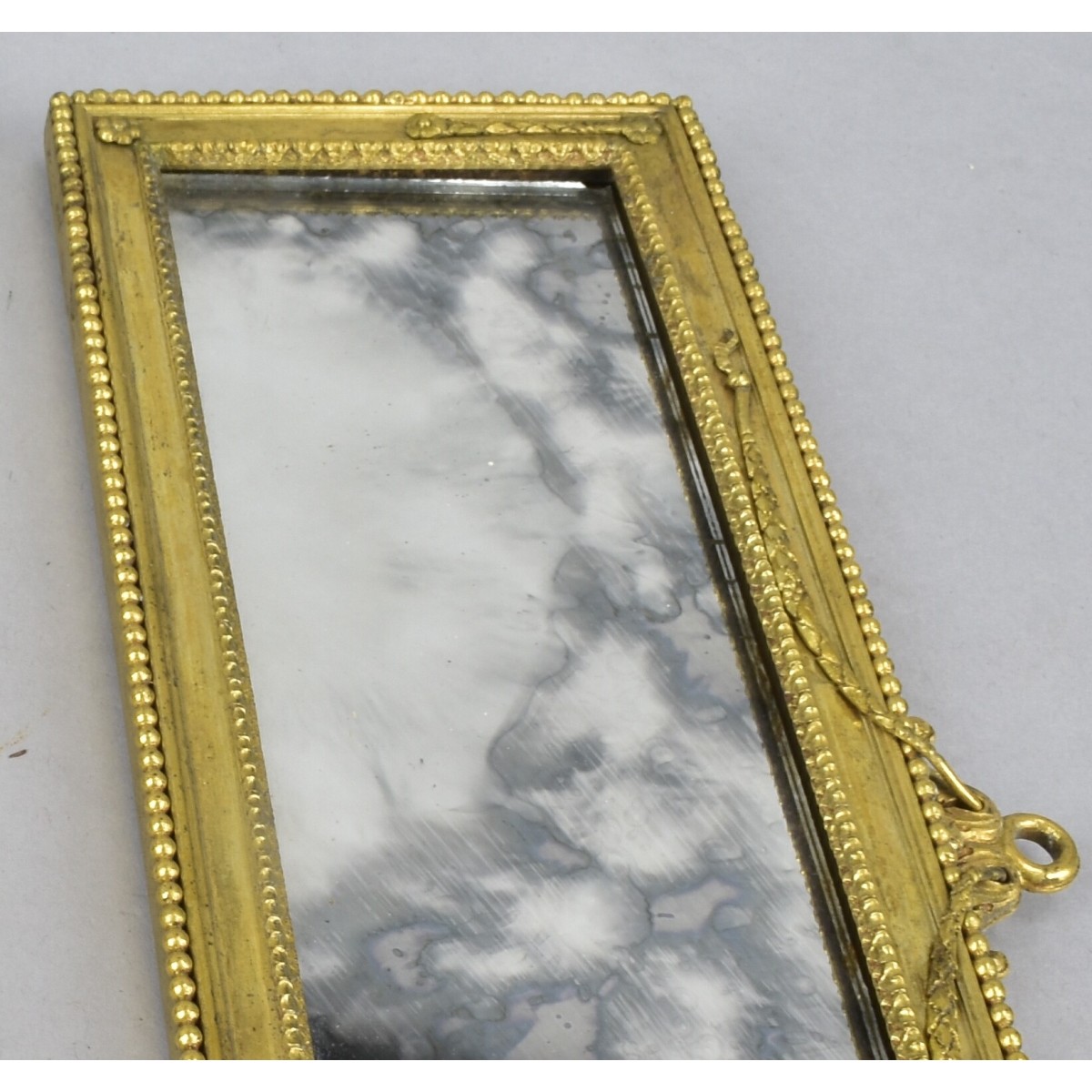 Two Smoked Mirrors Bronze Framed