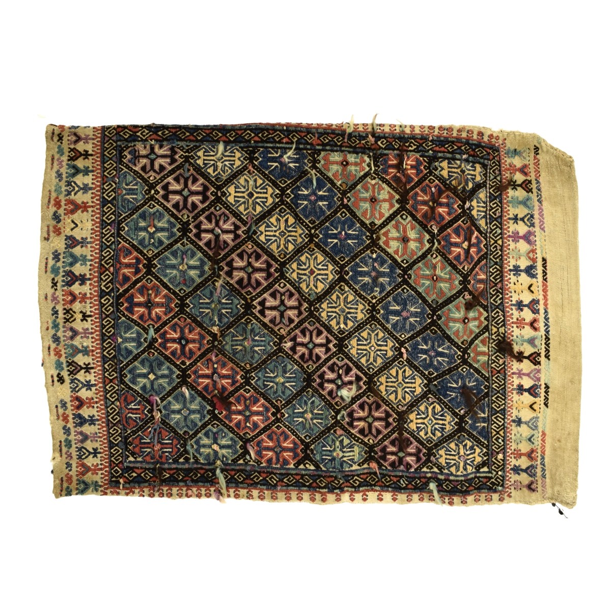 Caucasian Flat Weave Bag