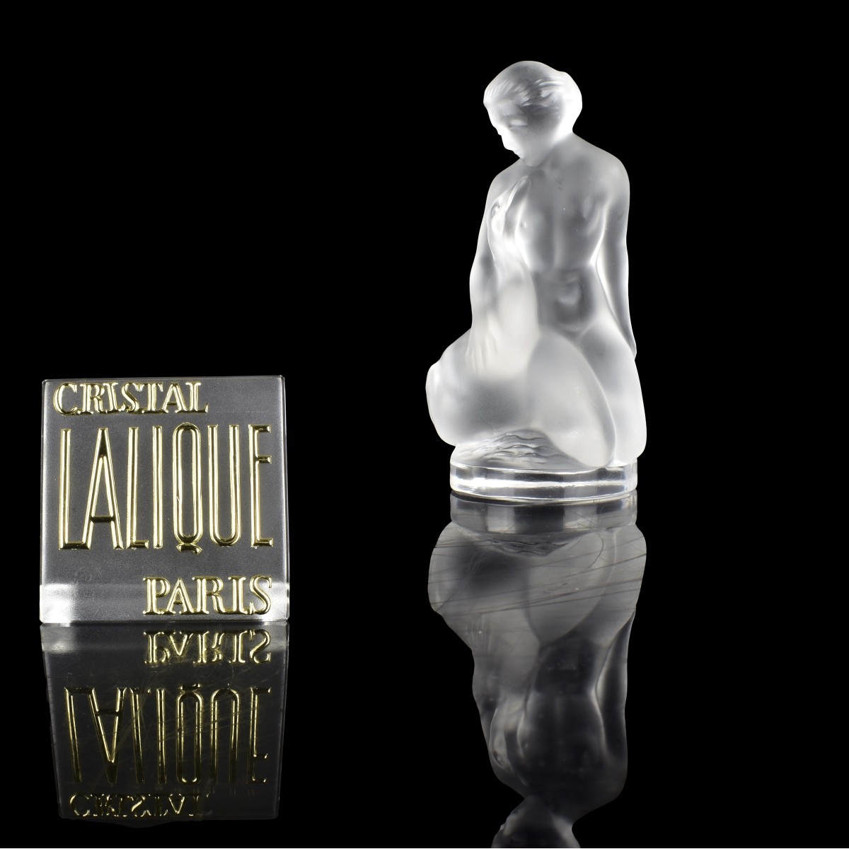 Lalique "Leda and the Swan" Figurine