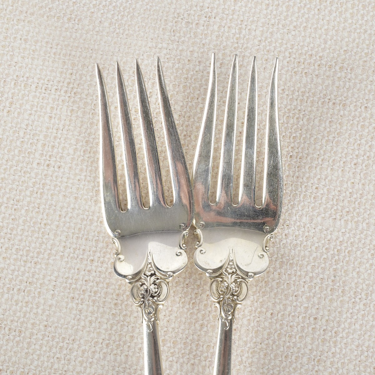 Four Piece Wallace Sterling Silver Serving Set