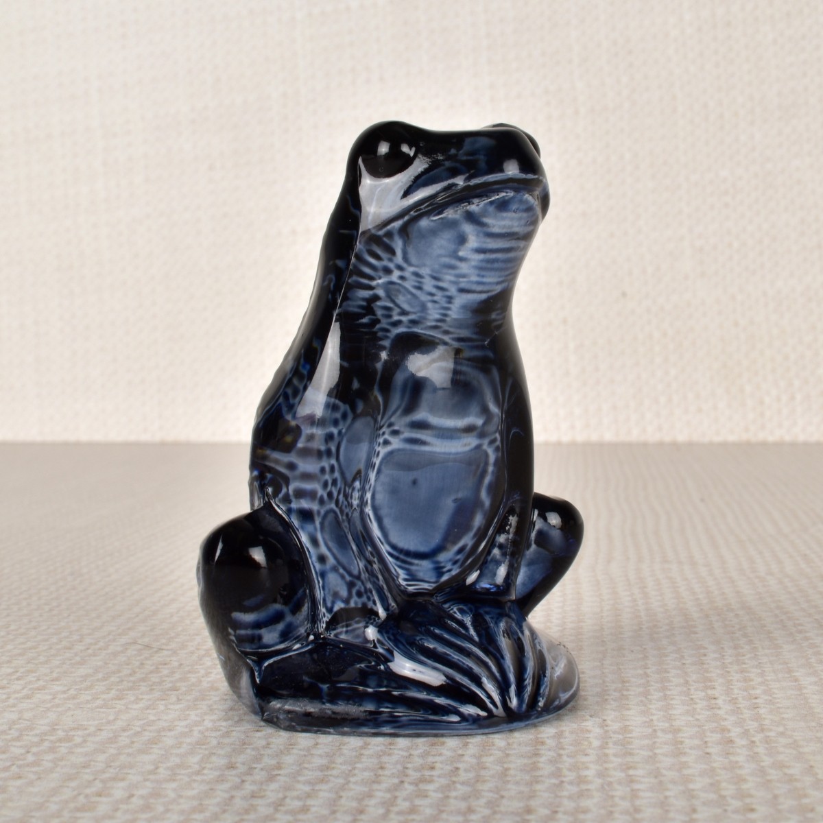 Vintage Lalique Toad/Frog Figurines