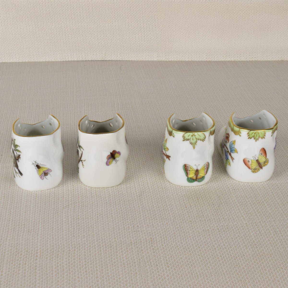 Herend German Porcelain Baby Shoes