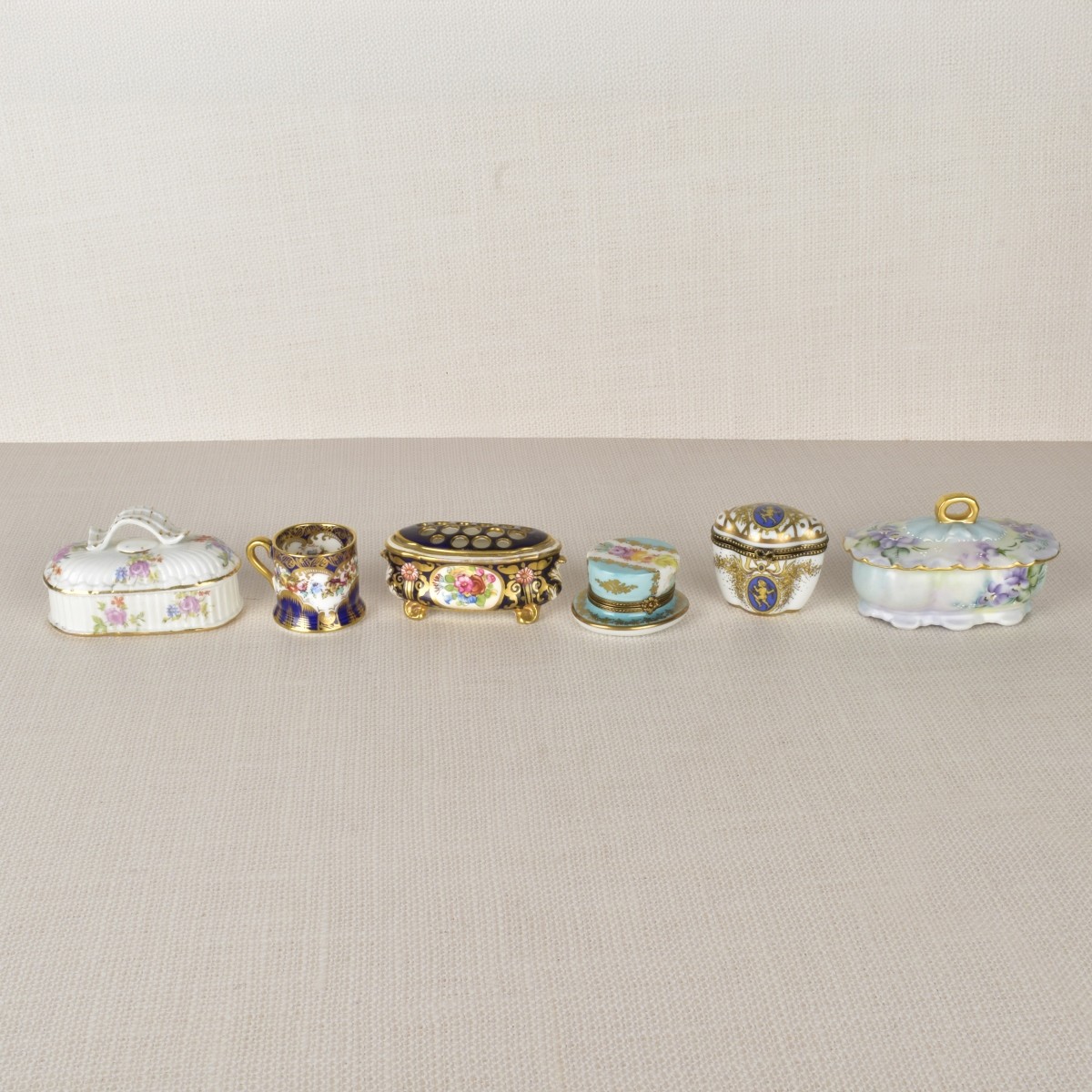 Collection of Painted Porcelain