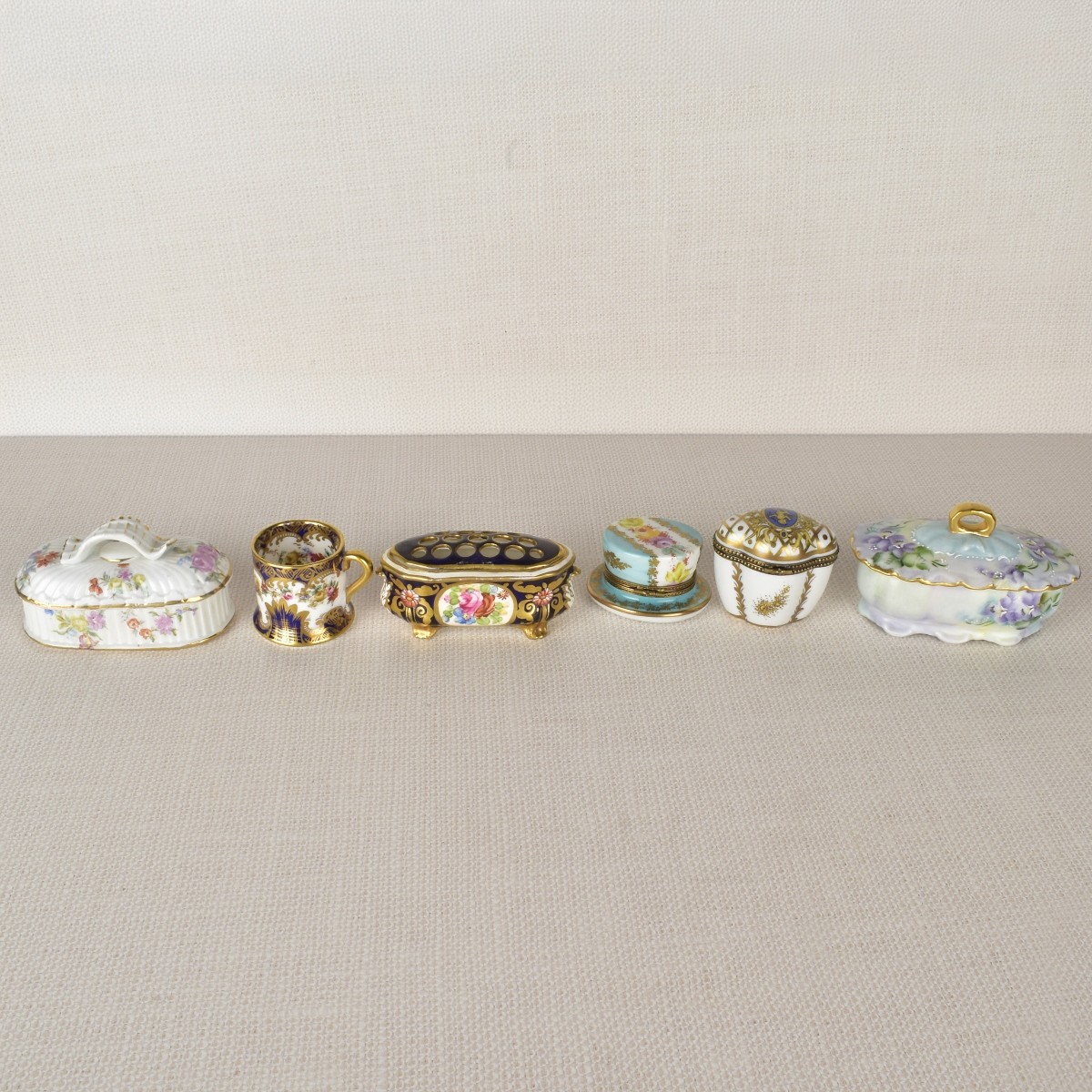 Collection of Painted Porcelain