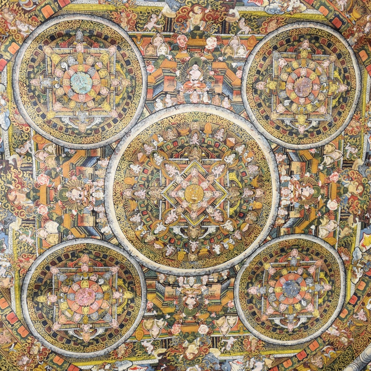 Tibetan Buddhist Thangka