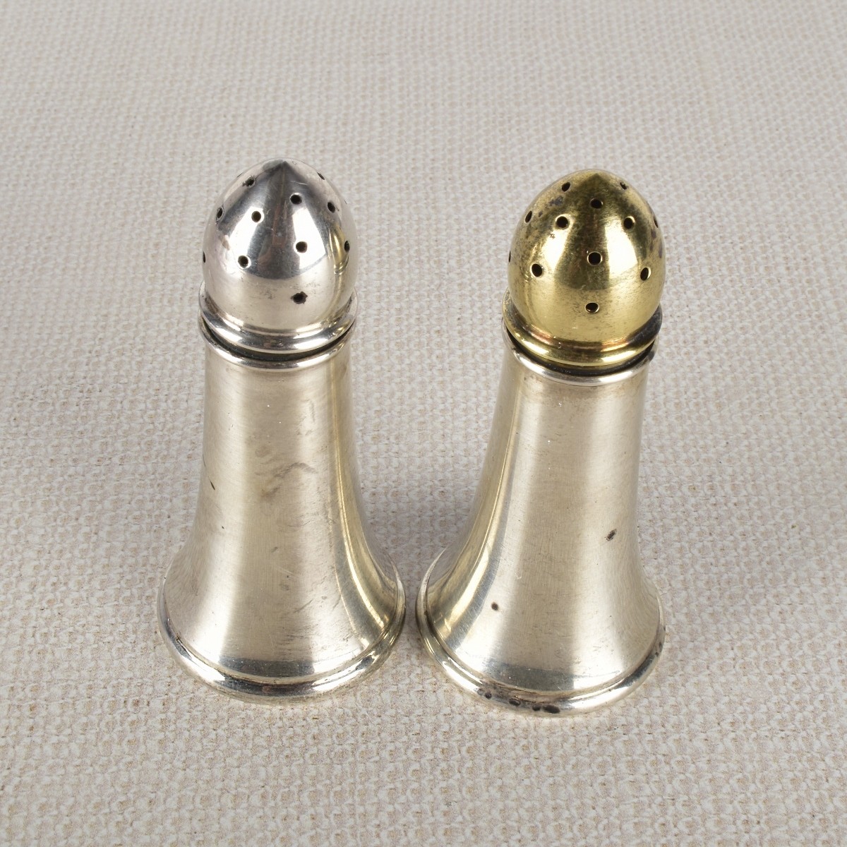 (4) Sterling Silver Salt and Pepper Shakers