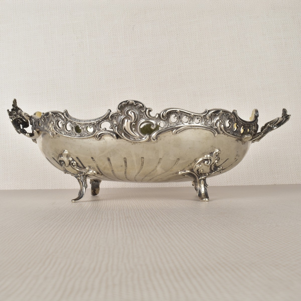 German Silver Centerpiece Bowl