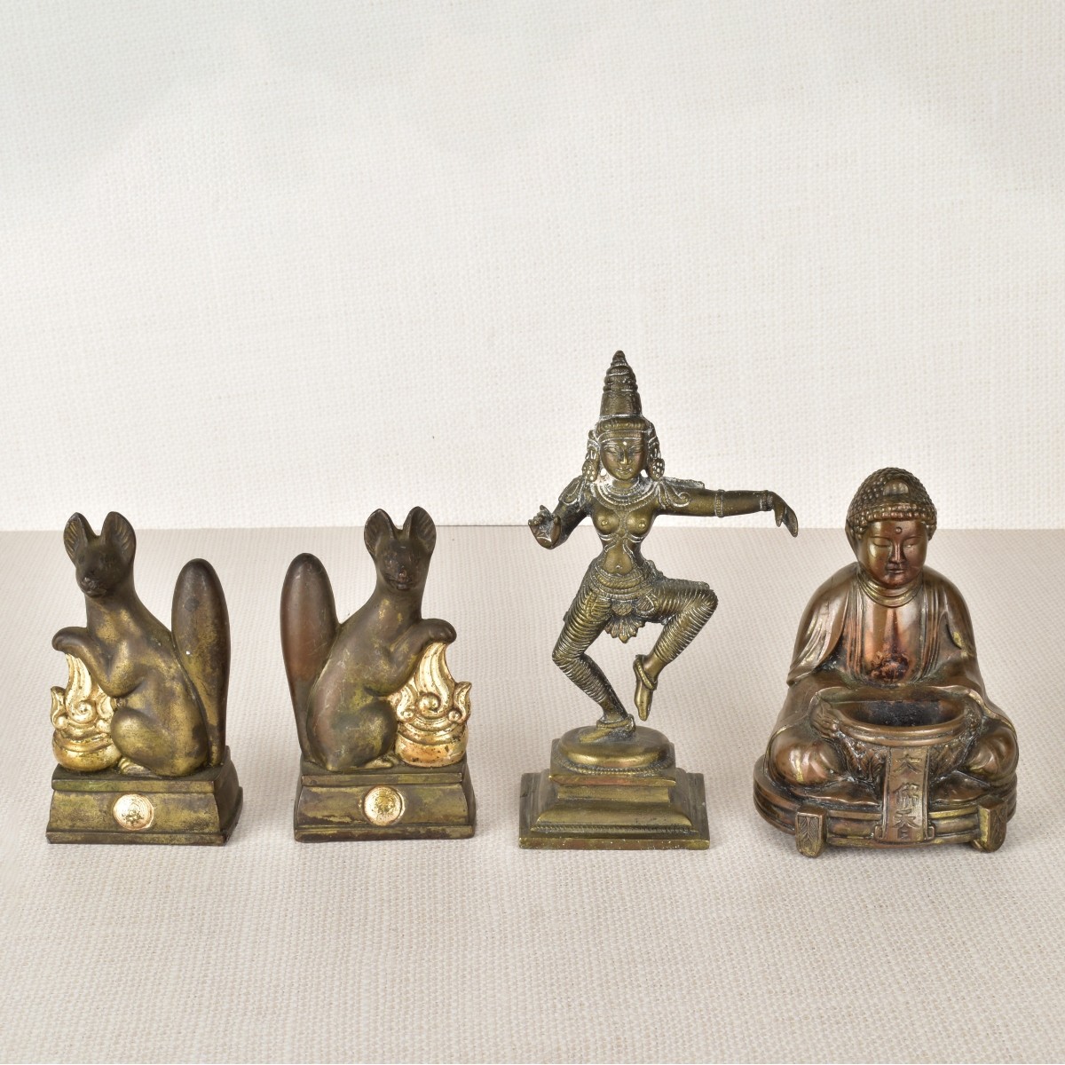 Four Asian Bronzes