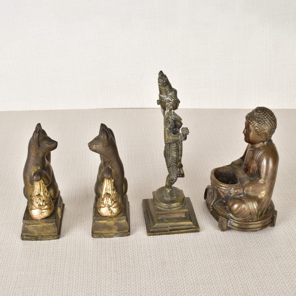 Four Asian Bronzes