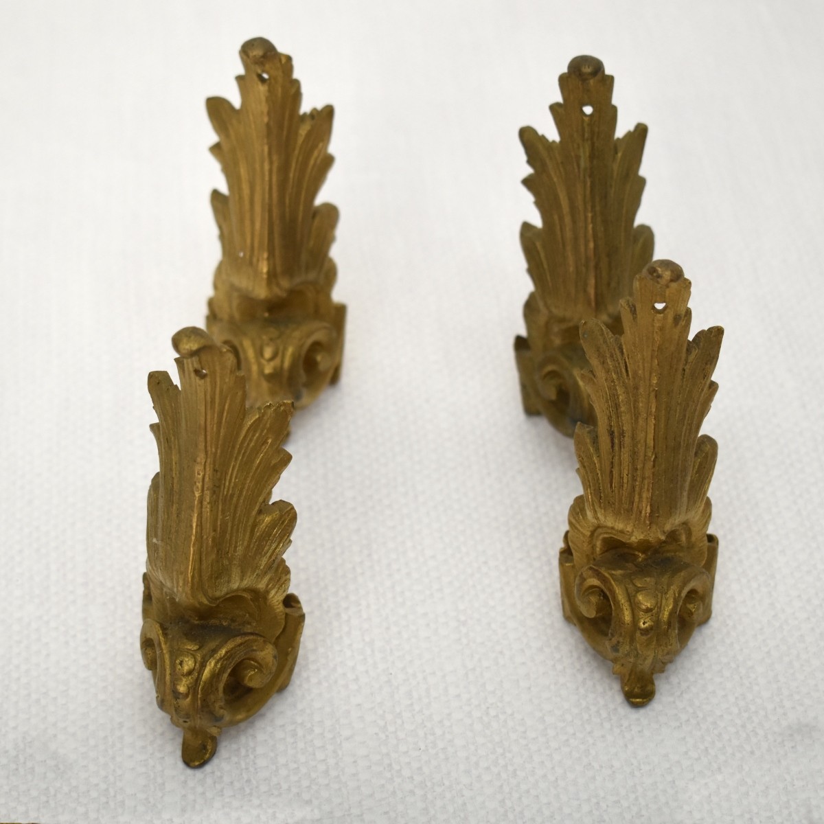 19C French Gilt Bronze Furniture Mounts