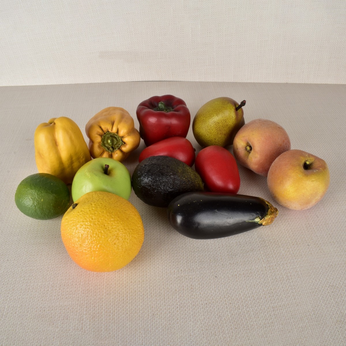Twelve Assorted Fruit and Vegetables