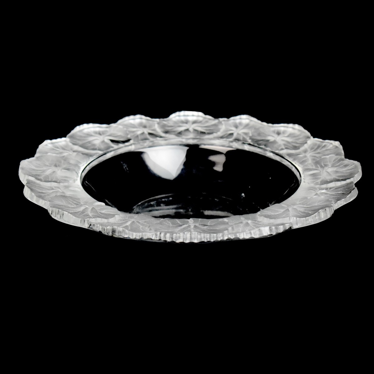 Lalique "Honfleur" Crystal Bowl
