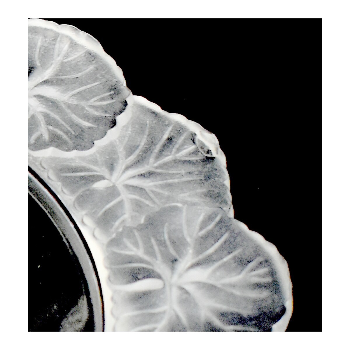 Lalique "Honfleur" Crystal Bowl
