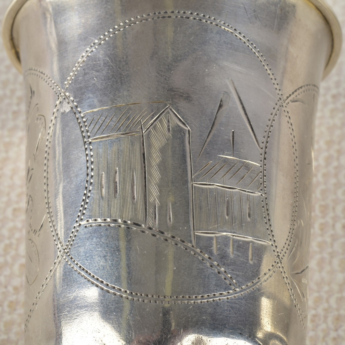 Seven Russian Silver Cups