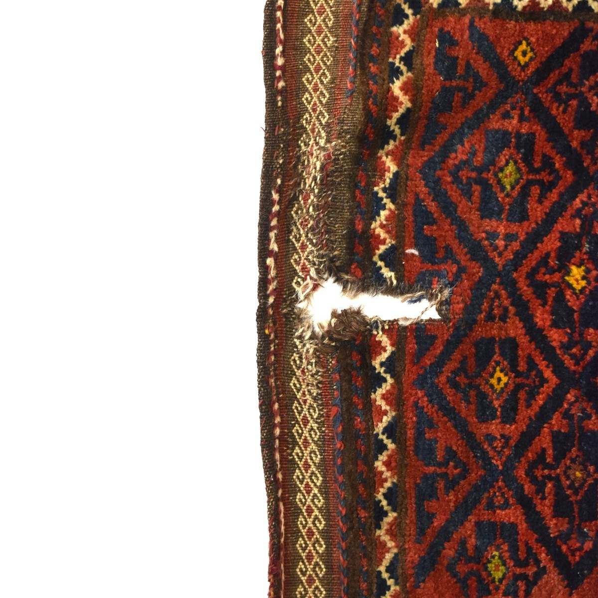 Persian Turkoman Rug and Pad