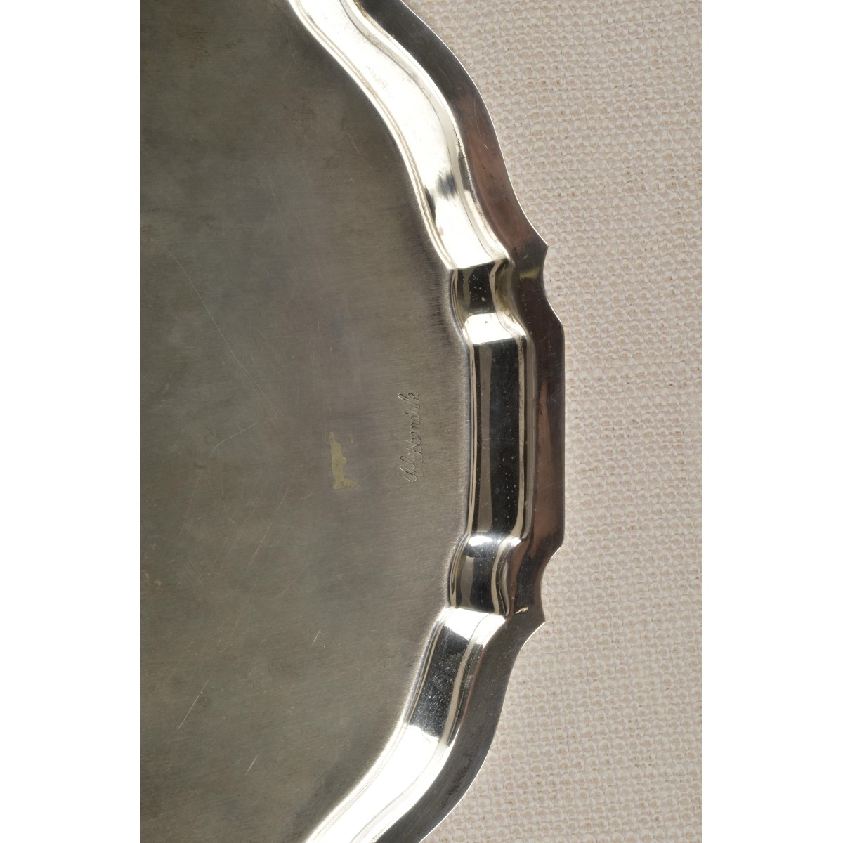 Sterling Silver Chippendale Tray