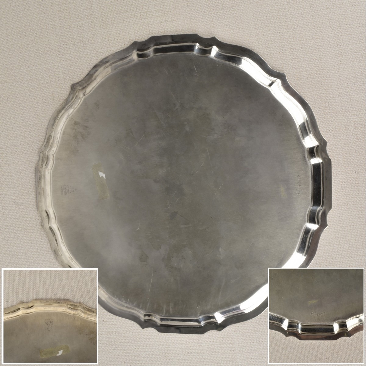 Sterling Silver Chippendale Tray