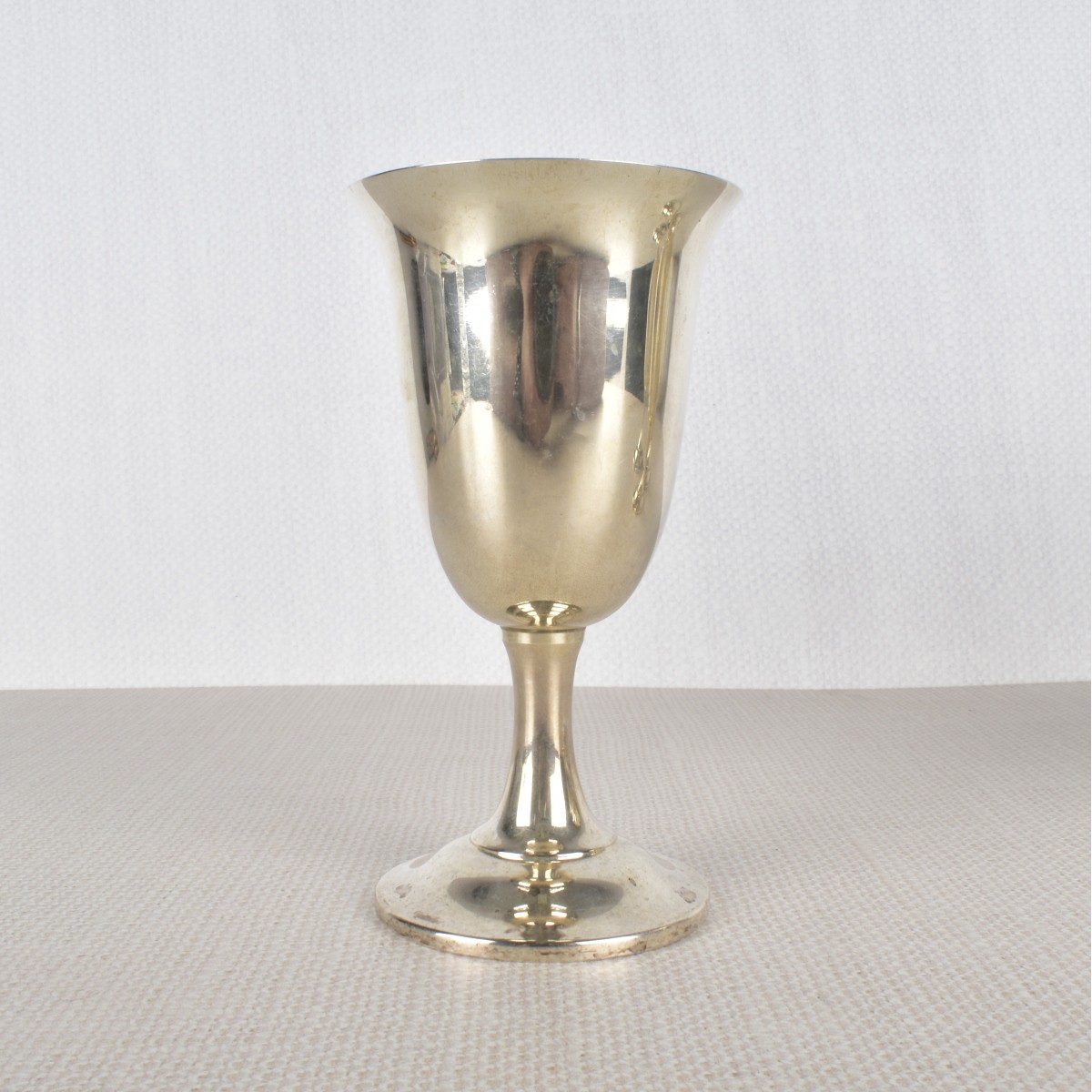 (4) Fisher Sterling Silver Small Wine Goblets