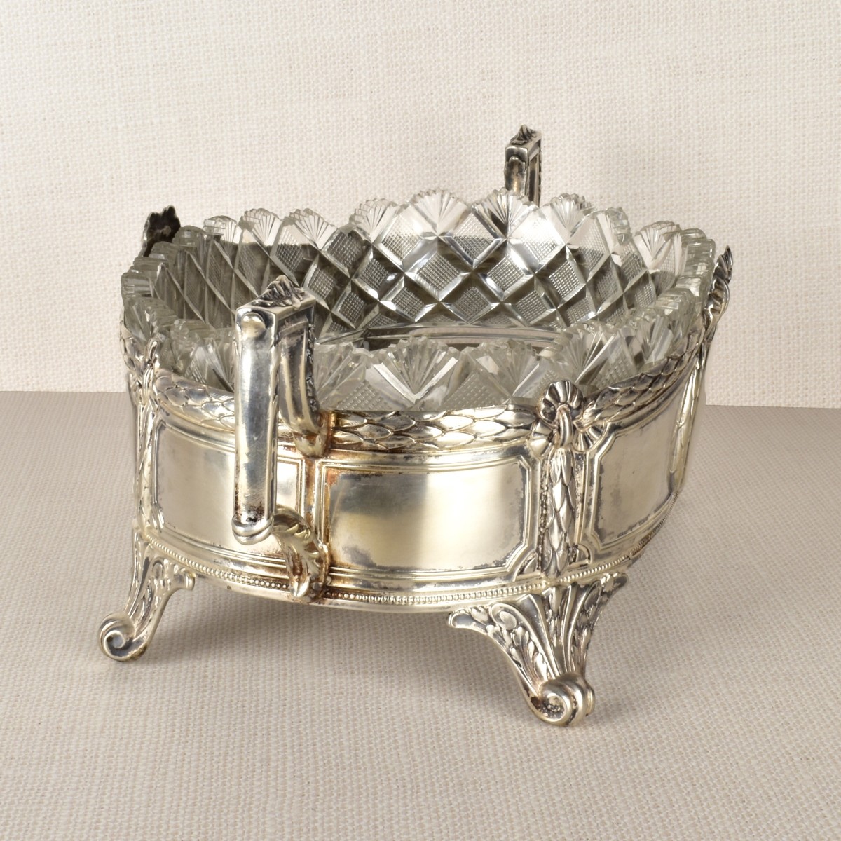 German 800 Silver Centerpiece Bowl