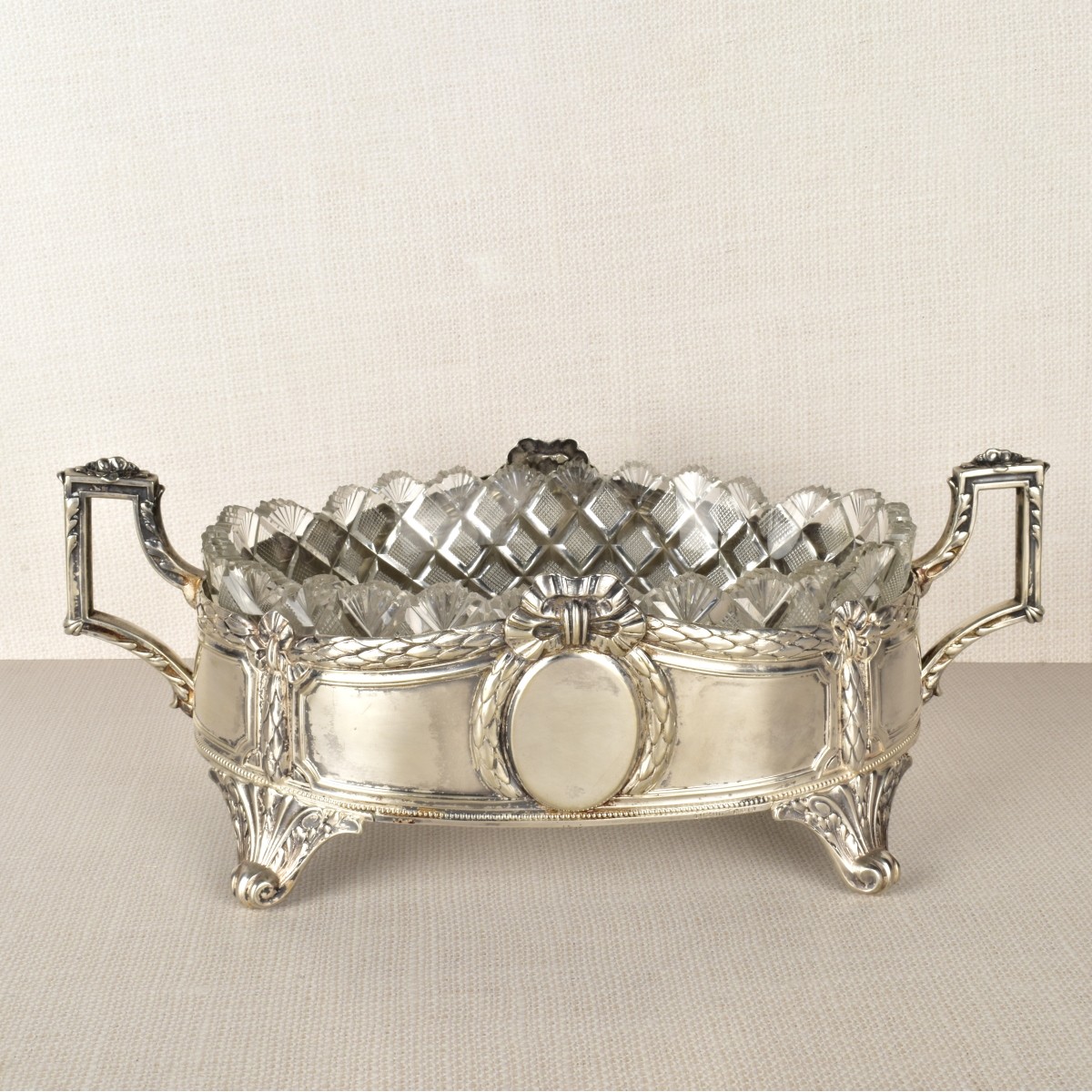 German 800 Silver Centerpiece Bowl