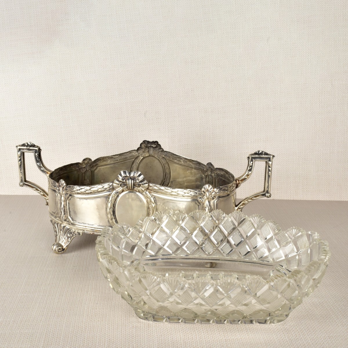 German 800 Silver Centerpiece Bowl