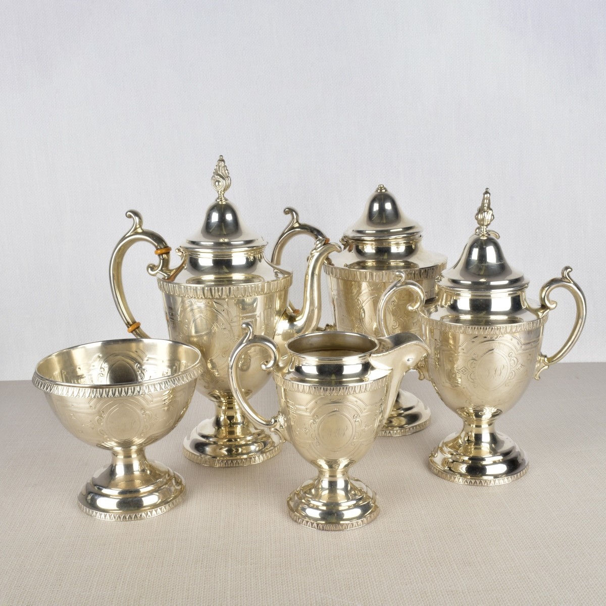 Silver Plated Coffee/Tea Service Set