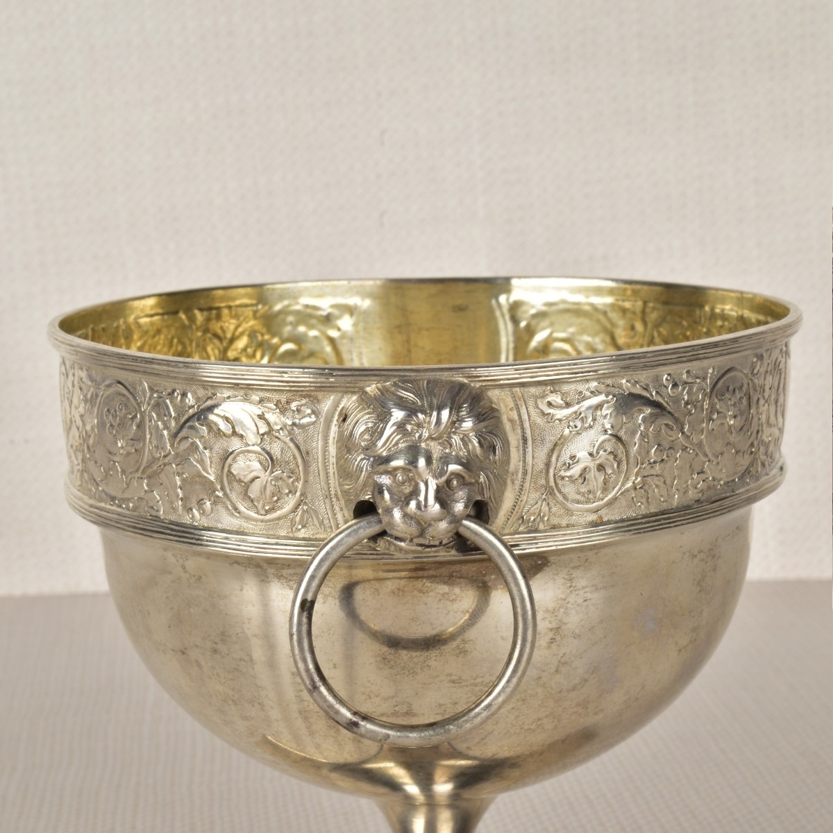 Antique Danish Silver Footed Bowl