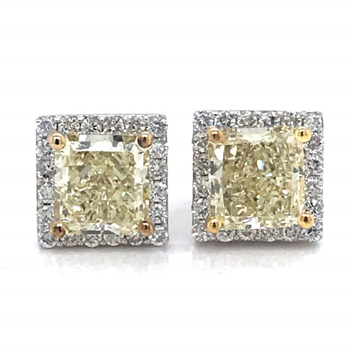 Diamond and 14K Earrings