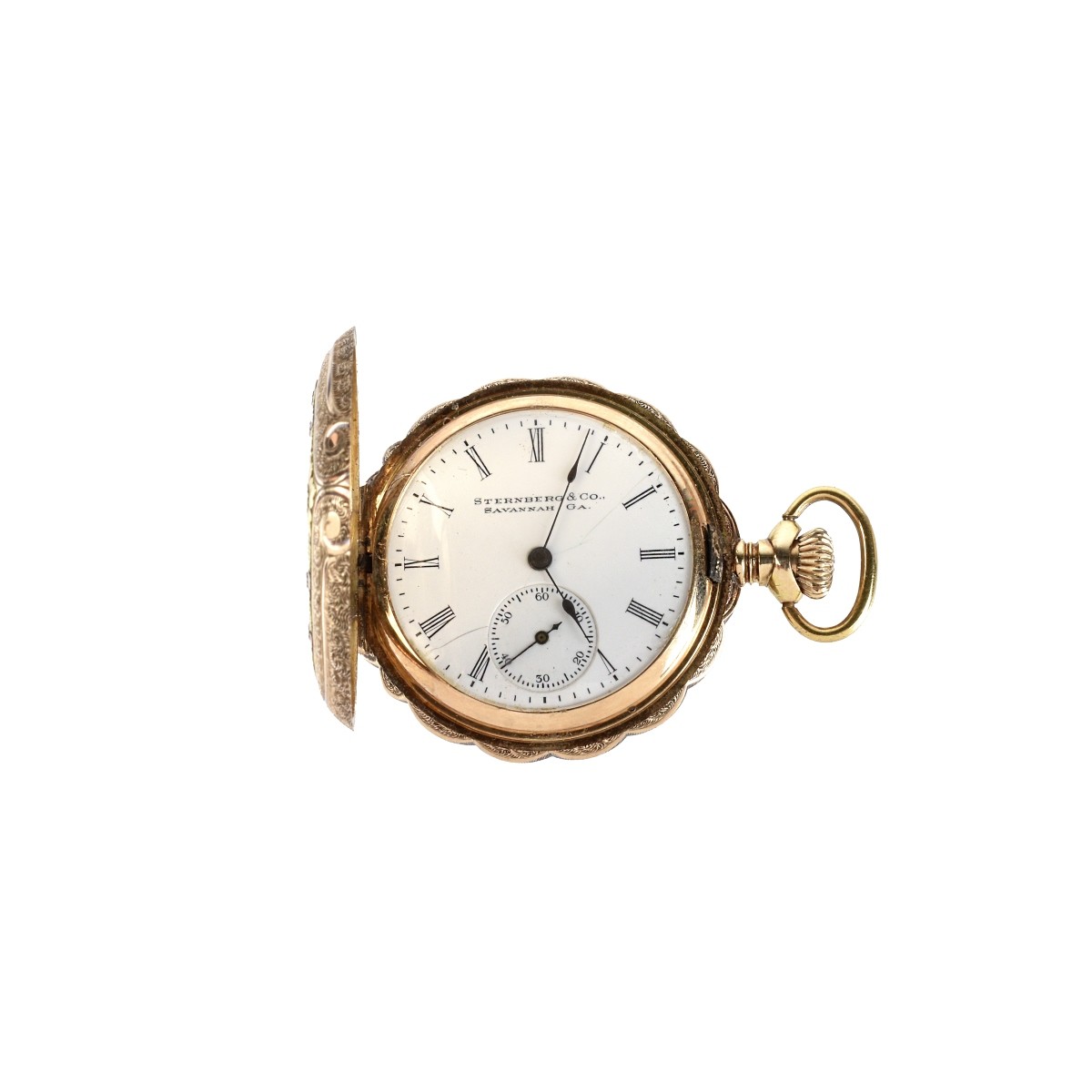 Sternberg & Co 14K Pocket Watch