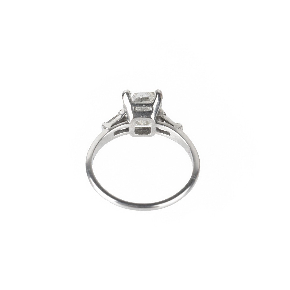 Diamond and Palladium Ring