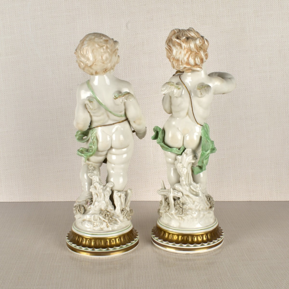 Allegorical Porcelain Figures
