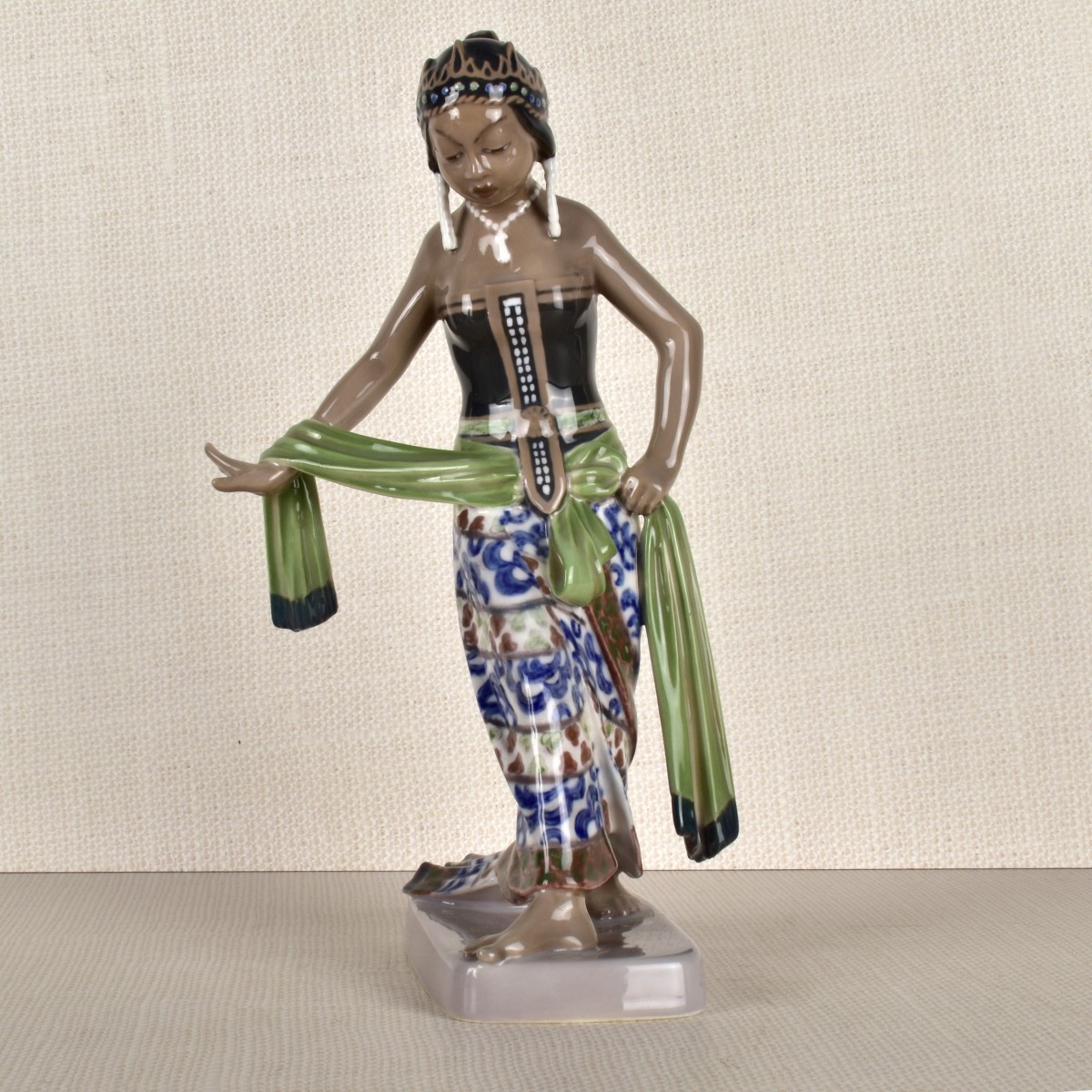 Porcelain Figurine of a Dancer