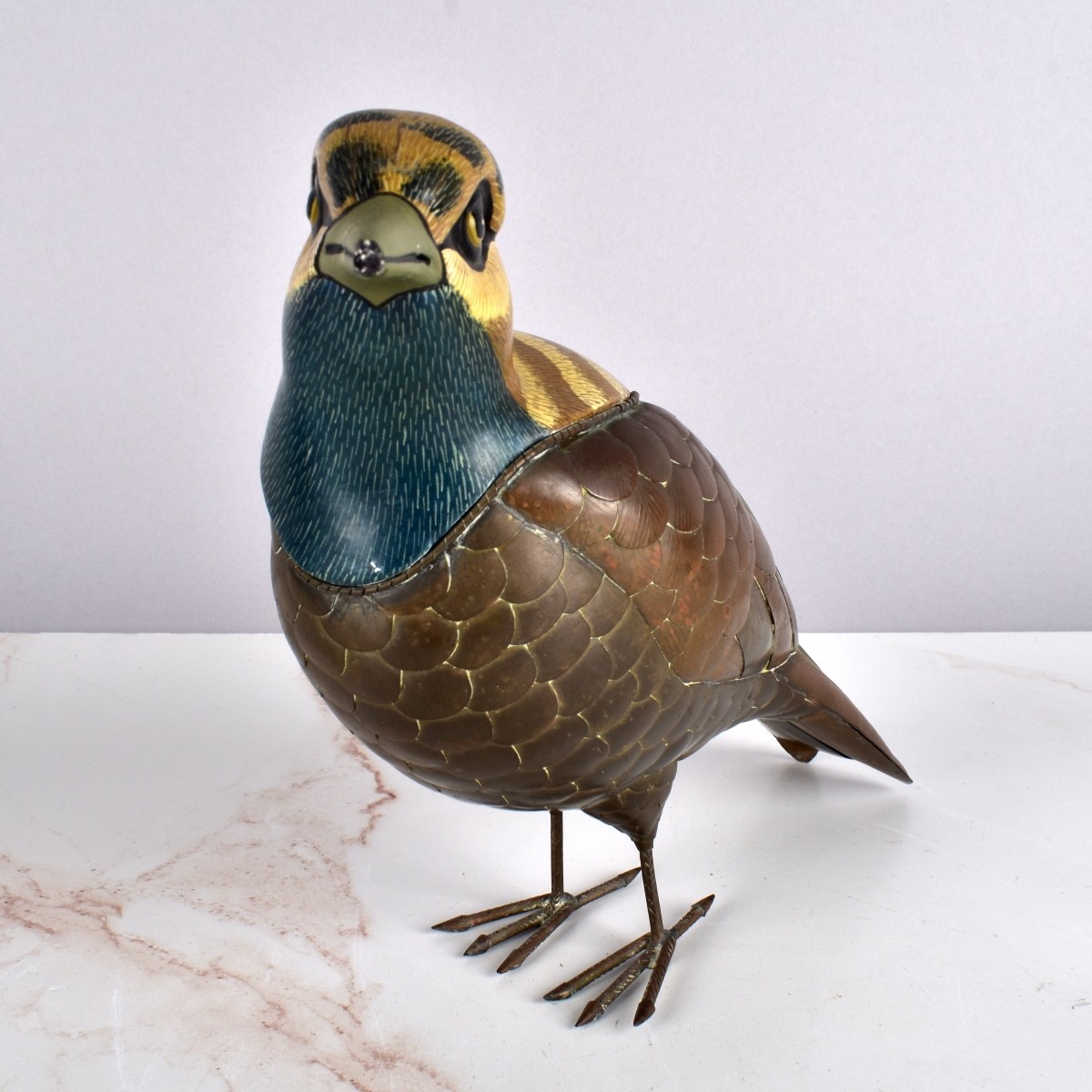 Sergio Bustamante Style Bird Figurine