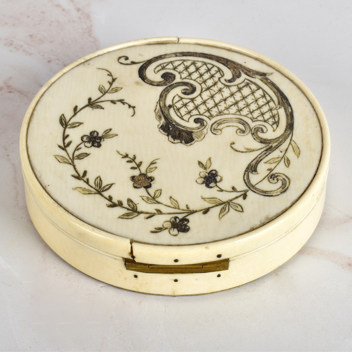 Antique French Napoleonic Inlaid Box