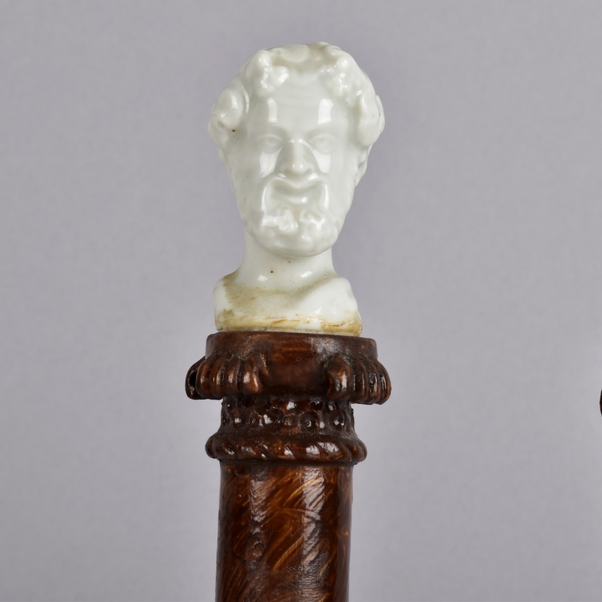 Pair of Antique Continental Miniature Busts