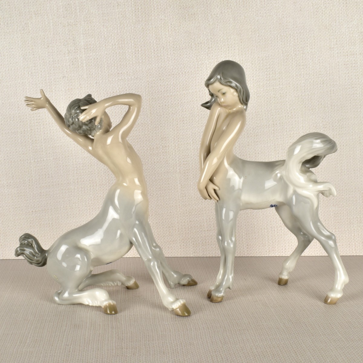 Lladro Porcelain Centaurs