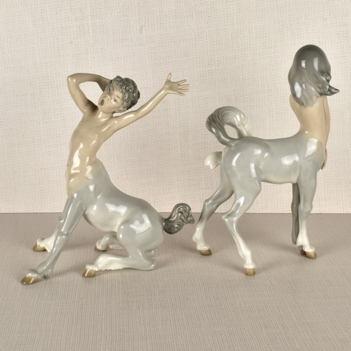 Lladro Porcelain Centaurs