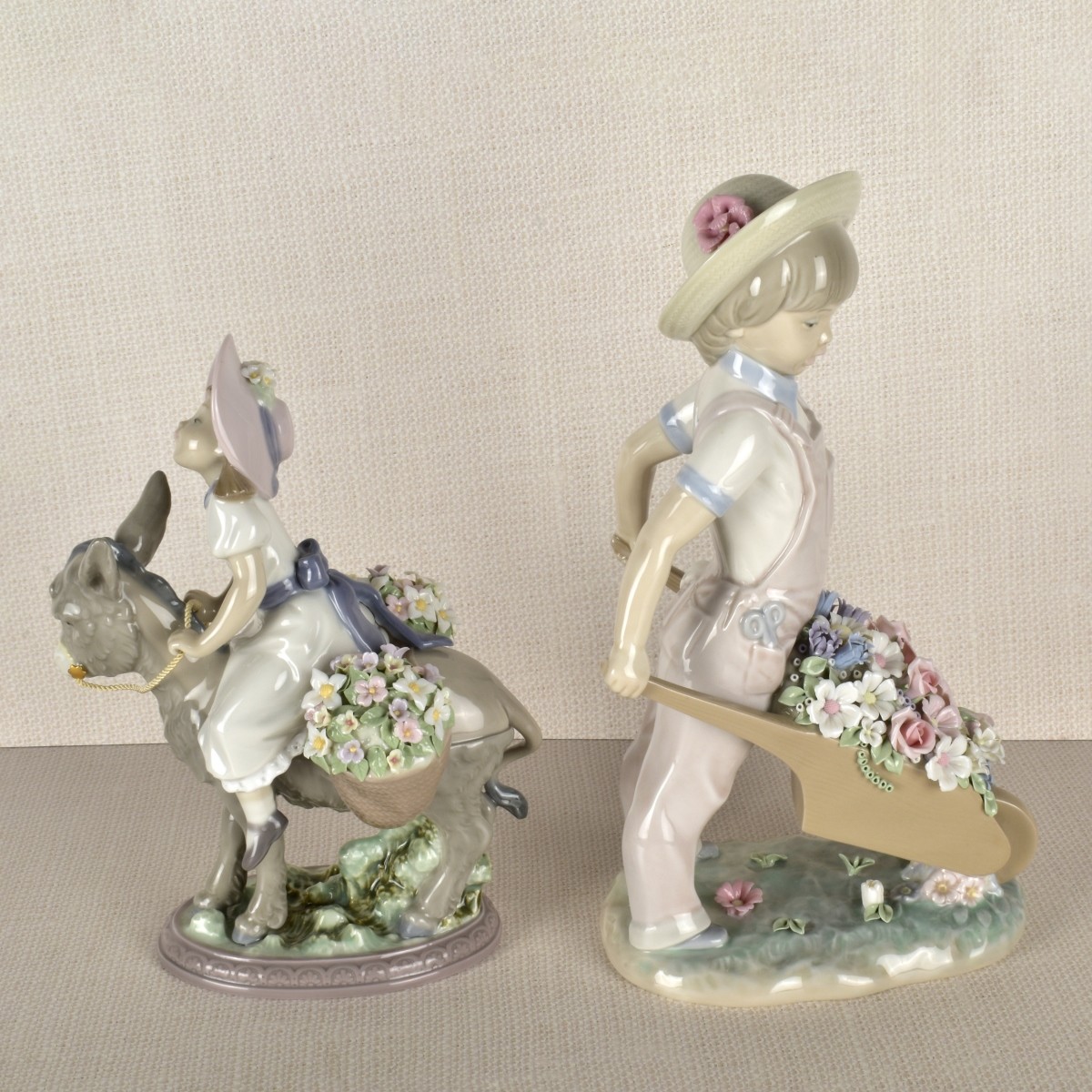 Lladro Porcelain Figures of Children